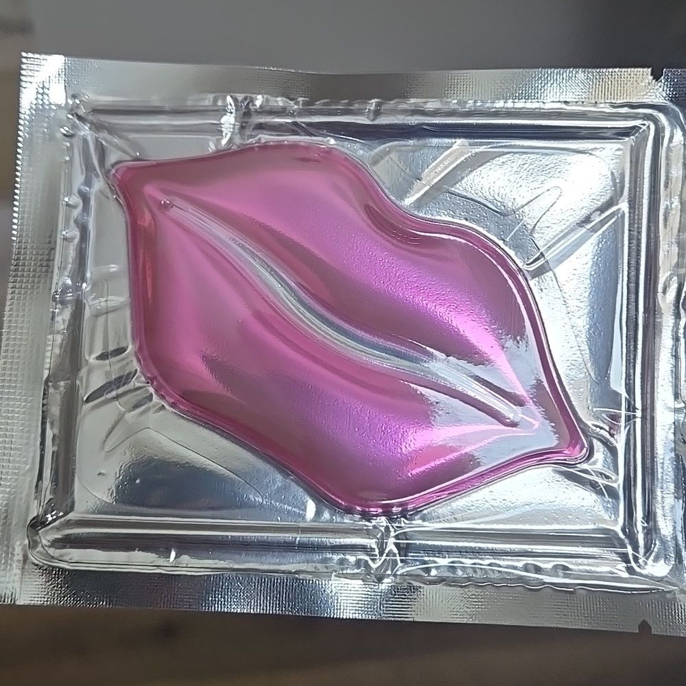 Lip Mask Ladies Collagen Hydrogel Lip Patch Moistures New Fades Lip Lines Pink